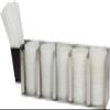 San Jamar L1022 Adjustable Lid Storage Rack, Stainless Steel, 5-Inch view 1
