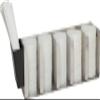 San Jamar L1022 Adjustable Lid Storage Rack, Stainless Steel, 5-Inch view 2