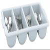 Vollrath Cutlery Holder,4 Compartment,Gray,52654 view 1