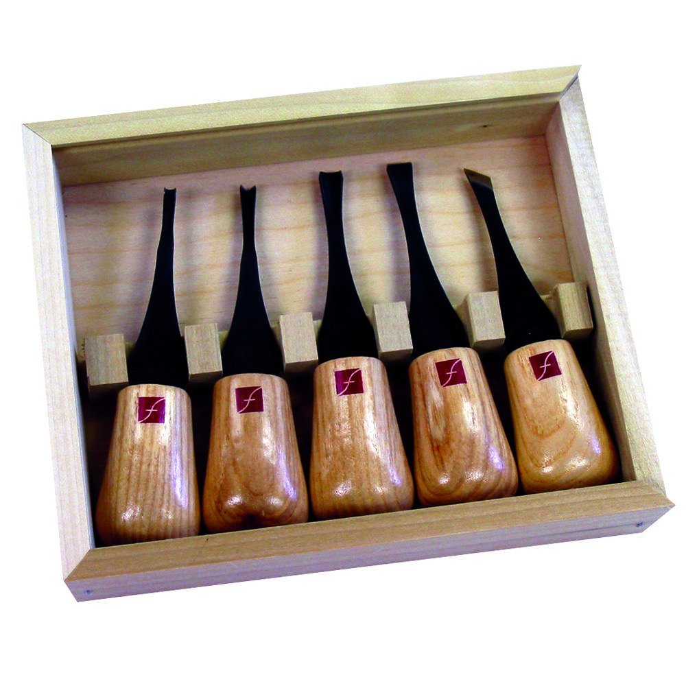 Flexcut 5-piece Beginner's Palm Carving Set by Flexcut Tool