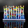 Jerusalem Laser Cut Metal Hanukkah Menorah by Yair Emanuel view 2