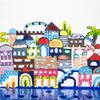 Jerusalem Laser Cut Metal Hanukkah Menorah by Yair Emanuel view 4