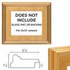 Creative Mark Plein Air Style Frame, Hand Leafed Gold, 12x12-2.75" Wide Moulding with 1/2" Rabbet Depth, Open Back W/O Glazing, Museum Quality, For Art Panels, Stretched Canvas, Pictures & More view 3