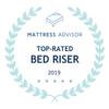 Whitmor Bed Risers - Black (Set of 4) view 2