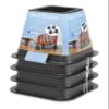 Whitmor Bed Risers - Black (Set of 4) view 4