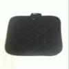 Kitchen Oven Mitt Pot Holder Kitchen Linens Oven Mitt Pot Holder Pack of 4 Oven Mitts & Pot Holders Kitchen Cooking & Baking Supplies (2 Pot Holders & 2 Oven Mitts) (black) view 3