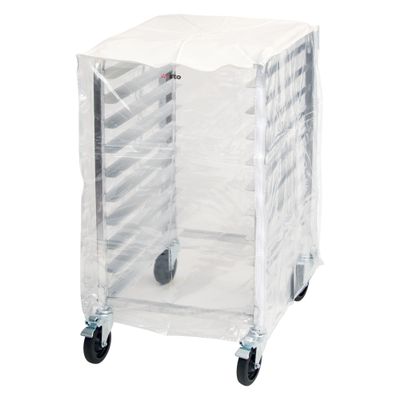 Winco Cover for 10-Tier Sheet Pan Rack ALRK-10 and ALRK-10BK,Clear,Medium