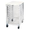 Winco Cover for 10-Tier Sheet Pan Rack ALRK-10 and ALRK-10BK,Clear,Medium view 1