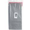 Party Dimensions Plastic Rectangular 54"x108" | Silver | 1 Pc Table Cover (41218) view 3
