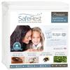 Full Size SafeRest Premium Waterproof Lab Certified Bed Bug Proof Zippered Mattress Encasement (Fits 9 - 12 in. H) - Designed For Complete Bed Bug, Dust Mite and Fluid Protection view 1