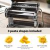 MARCATO Made in Italy Atlas 180 Classic Manual Pasta Machine, Chrome Steel. Makes Lasagne, Fettuccine & Tagliolini. view 3