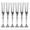 RCR Crystal Adagio Collection Champagne Flutes Glass Set view 1