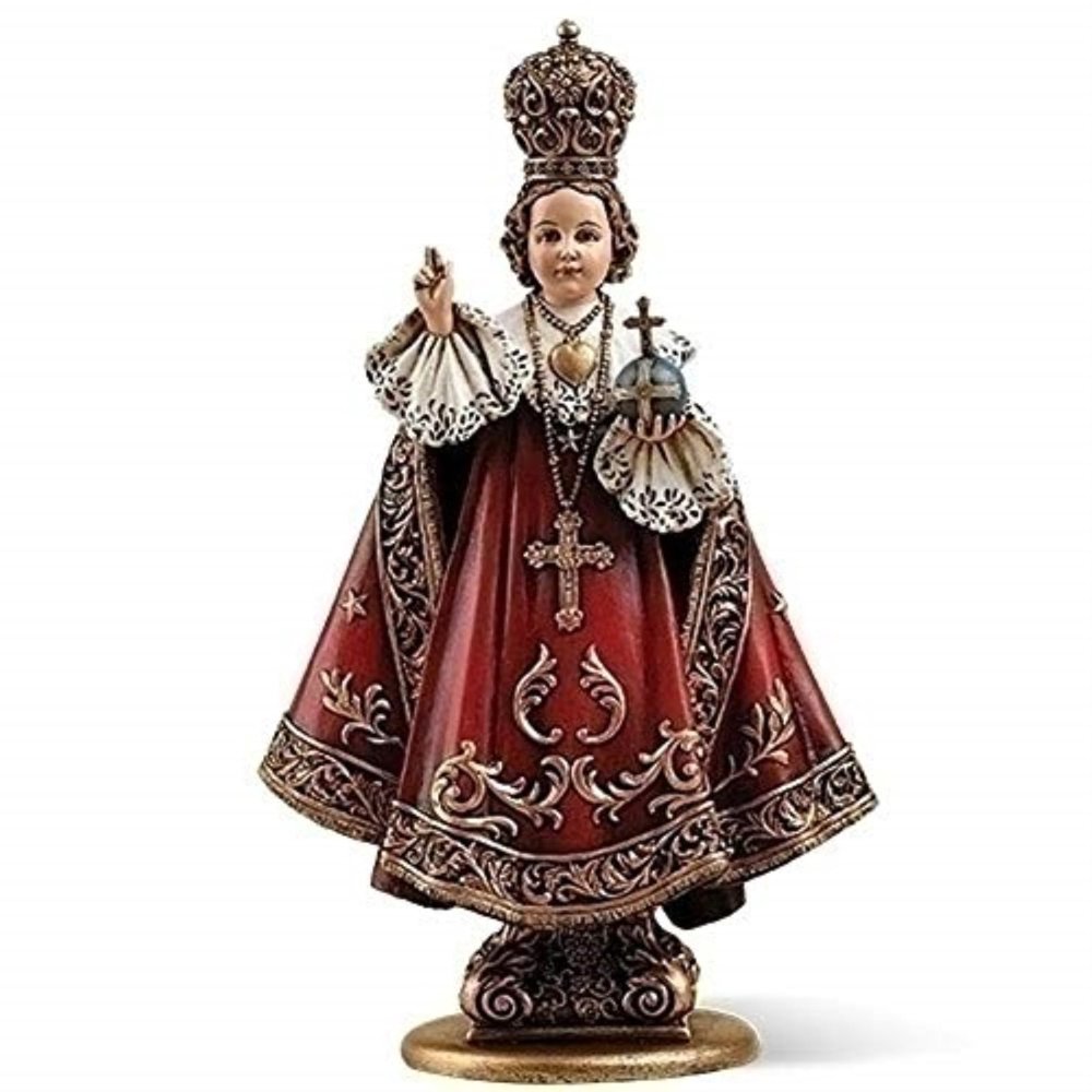 Joseph's Studio by Roman Inc., Renaissance Collection, 6" H Infant of Prague Figure, Religious Figure, Religious Dcor, Catholic Gifts, Resin (6.25"x2.5"x 2")