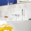GROHE Vitalio Get Stick  Hand Shower 1 Spray Pattern (Water Saving 9.5 l/min Flow Limiter, Easy Clean Anti-Limescale System, Universal Mounting System), Plastic, Chrome, 27458000 view 3