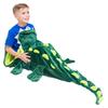 Cozy Crocodile Animal Tail Blanket for Kids Soft and Comfortable Kids Sleeping Bag Sleep Sacks Blankets for Movie Night, Sleepovers, Camping and More - Fits Boys and Girls Ages 3-13 Years view 2