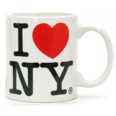 1 X I Love Ny White Mug 11 0z!