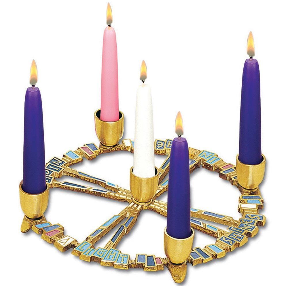 A Light Shines Advent Wreath