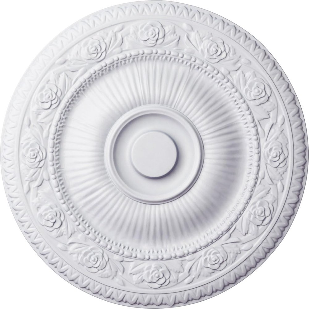 24 1/4"OD x 2"P Neuveau Ceiling Medallion (Fits Canopies up to 6 3/8")