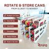 FIFO Pantry Storage Organizer Dispenser Rack for Canned Goods/Drinks, 54-Can Capacity view 2
