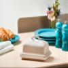 Le Creuset Stoneware European Butter Dish, White view 4