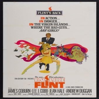 In Like Flint Movie Poster #01 24x36in