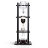 Yama Cold Brew Maker I Ice Coffee Machine With Slow Drip Technology I Makes 6-8 cups (32oz), Large Capacity Cold Brew Coffee Tower, Black Wood Straight Frame view 2