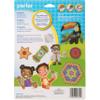 Perler Beads Assorted Small and Large Pegboards for Kid's Crafts - (5) clear Perler pegboards, (1) sheet of reusable ironing paper, 6 pcs view 2