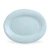 Portmeirion Sophie Conran Celadon Oval Platter  14.5 x 12 Inches Fine Porcelain Serving Dish, Dishwasher, Microwave, Freezer & Oven Safe  Dinnerware & Gift Presentation Tray view 1