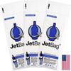 JetBag Bold - Wine Bags for Travel, 3 Pack Reusable Wine Bottle Travel Protector Bags - The Original Absorbent Wine Travel Bag for Suitcase & Airplane, Leak Proof Wine Sleeves for Travel, Made in USA view 1