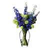 LSA International Flower Grand Bouquet Vase, H13.75", Clear view 2