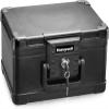 Honeywell Safes & Door Locks - Small Safe Box Chest for Home - Fireproof Safe Holds #10 Envelopes, USB Flash - Strong ABS Plastic - Document, Money Safe with Key Lock System - 0.15 CU, Black - 1101 view 2