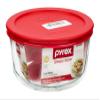 Pyrex Simply Store 4-Cup Round Glass Food Storage Dish (1075428) view 1