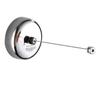 BESy Retractable Clothesline SUS304 Stainless Steel Clothes Dryer with Adjustable Stainless Steel Rope String Hotel Style Heavy Duty,9.2 Feets,Polished Chrome Finish, Round Style view 1