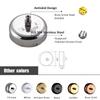 BESy Retractable Clothesline SUS304 Stainless Steel Clothes Dryer with Adjustable Stainless Steel Rope String Hotel Style Heavy Duty,9.2 Feets,Polished Chrome Finish, Round Style view 2