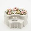 Cosmos 58007 Fine Porcelain Flower Garden Figurine, 1-3/4-Inch view 1