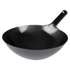Winco Chinese Wok with Integral Handle, 14-Inch, Black view 2
