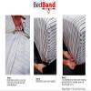 Bed Band Not Made in China. 100% USA Worker Assembled.. Bed Sheet Holder, Gripper, Suspender and Strap. Smooth any Sheets on any Bed. Sleep Better. Patented.,Black,1 Pack (4 Bands) view 4