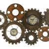 Click Clock Antiques Finished Metal Wall Decor 34x17 " view 2