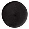 tag 15 in. Round Handwoven Placemats Set of 4 in Black Color Dinner Table Round Place Mats Home Dining Dinner Kitchen Table Dcor Decoration Black view 2