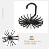 IPOW 2 Pack Updated Twirl Tie Rack Belt Hanger Holder Hook for Closet Organizer Storage view 4