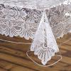 BalsaCircle 54-Inch x 72-Inch Clear Rectangular Plastic Vinyl Tablecloth Protector Table Cover Linens Wedding Party Decorations view 4