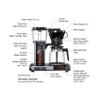 Technivorm 59691 KB Coffee Brewer, 40 oz, Brushed silver , 6.5"D x 12.75"W x 14"H view 3