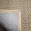 SAFAVIEH Natural Fiber Collection Runner Rug - 2'6" x 6', Natural & Beige, Seagrass, Basketweave Pattern with Border (NF114A) view 3