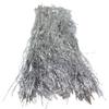 1000ct Silver Tinsel Icicle Strand Christmas Decorations 18" view 1