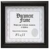 Malden International Designs Home Profiles Black Document Frame, 8.5x11, Black view 1