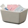 American Metalcraft SPP326 Ceramic Sugar Packet Holder, 3.5" L x 2.5" W, White view 1