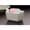 American Metalcraft SPP326 Ceramic Sugar Packet Holder, 3.5" L x 2.5" W, White view 2