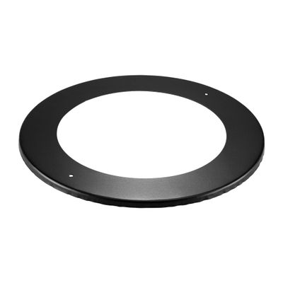 M&G DuraVent DuraVent 1868 8 Single Wall Stovepipe Trim Collar, Black, 8.125" x 8"