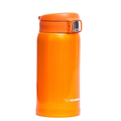 Zojirushi Stainless Steel Mug, 16 ounce, Vivid Orange