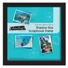 MCS 8x8 Inch Scrapbook Shadowbox Frame, Black (40393) view 1